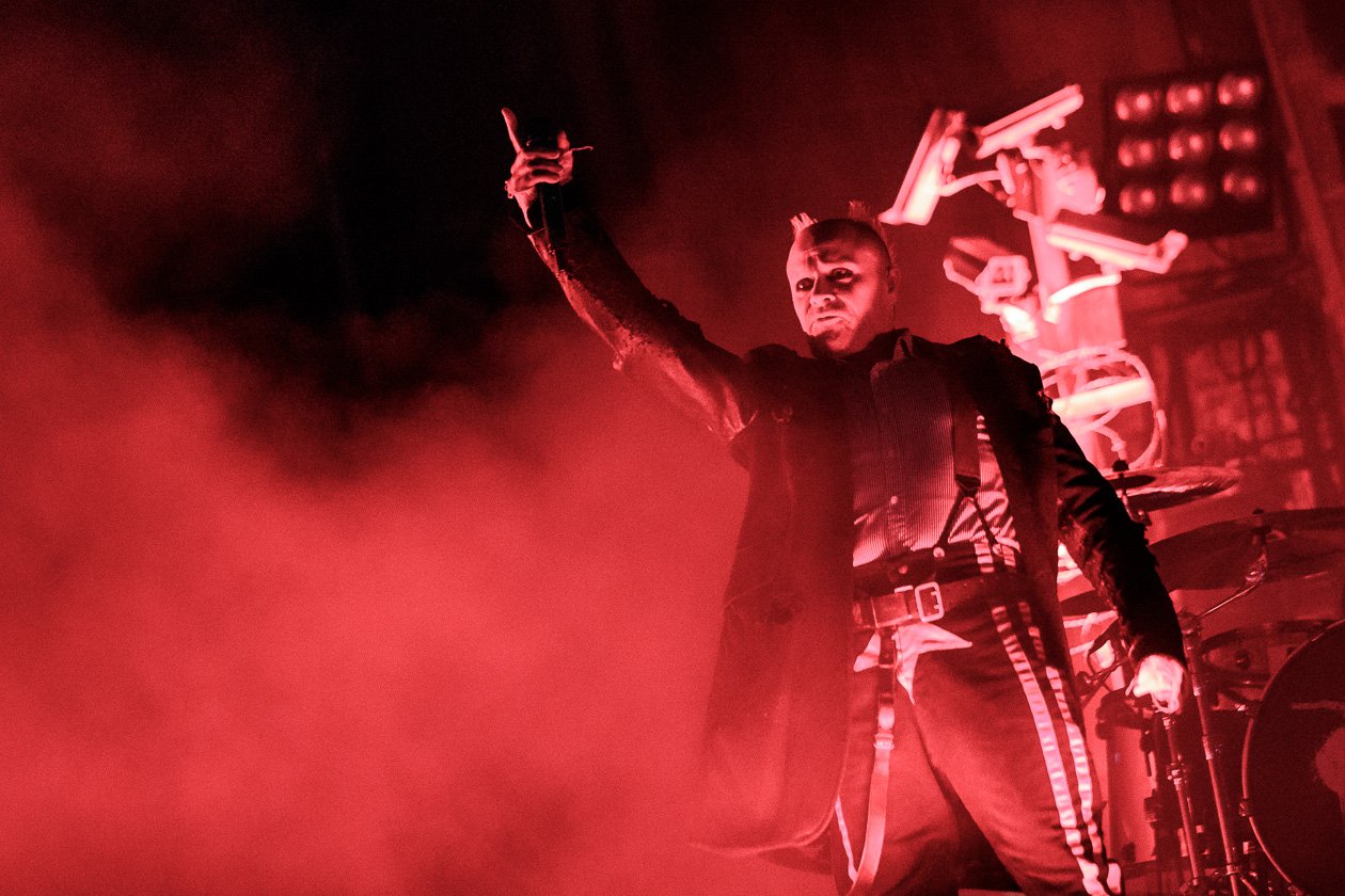 Am Festivalsamstag on stage and on fire! – The Prodigy.