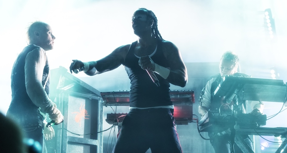 Hart am Gas - wie immer: Liam Howlett und Co. – The Prodigy.