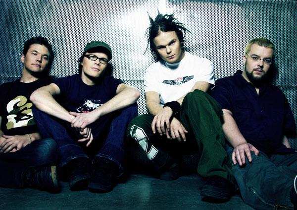 The Rasmus – Pressefotos der vier schnuckeligen Finnrocker. – 