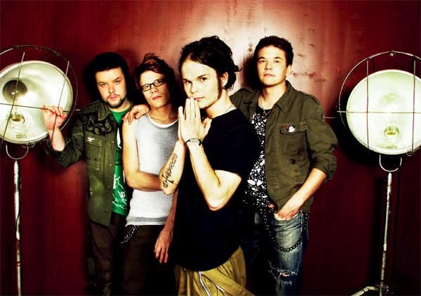 The Rasmus – Pressefotos der vier schnuckeligen Finnrocker. – 