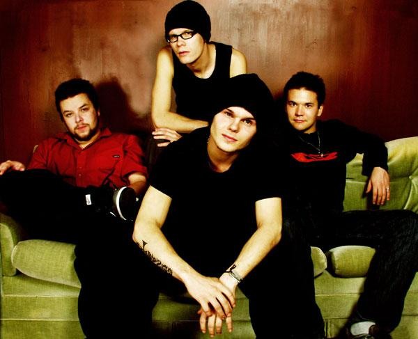 The Rasmus – Pressefotos der vier schnuckeligen Finnrocker. – 