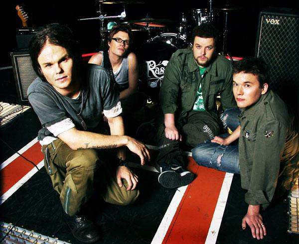 The Rasmus – Pressefotos der vier schnuckeligen Finnrocker. – 