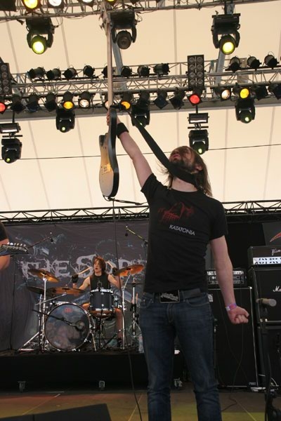 The Sorrow – Die Österreicher machten als einzige Metalcore Band eine gute Figur. – 