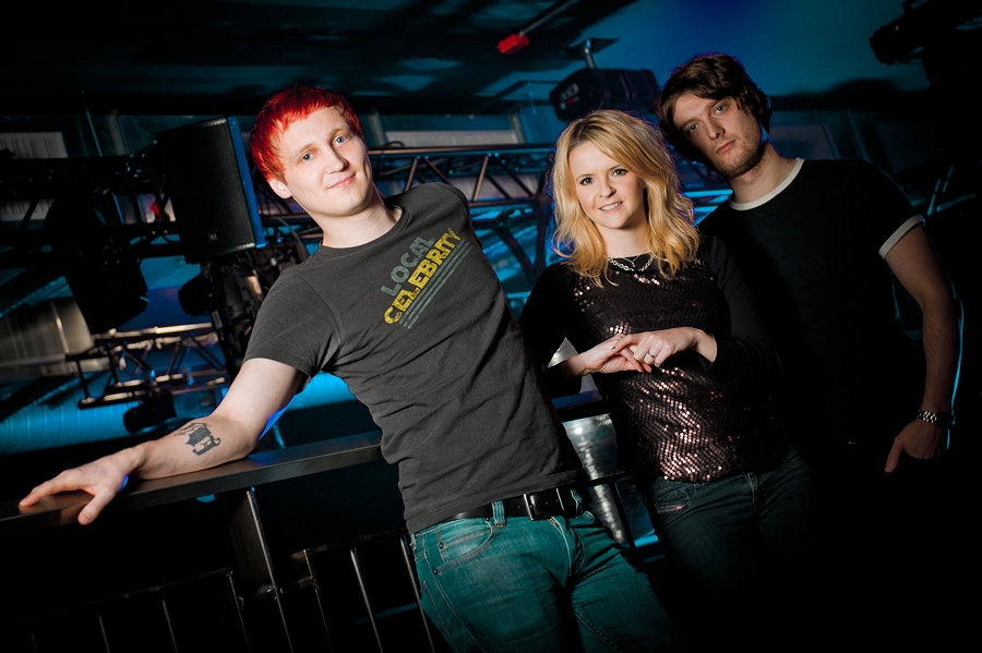 The Subways – Exklusiver Promoshot mit laut.de-Fotograf Bjørn Jansen. – v.l.n.r. Billy Lunn, Charlotte Cooper und Josh Morgan