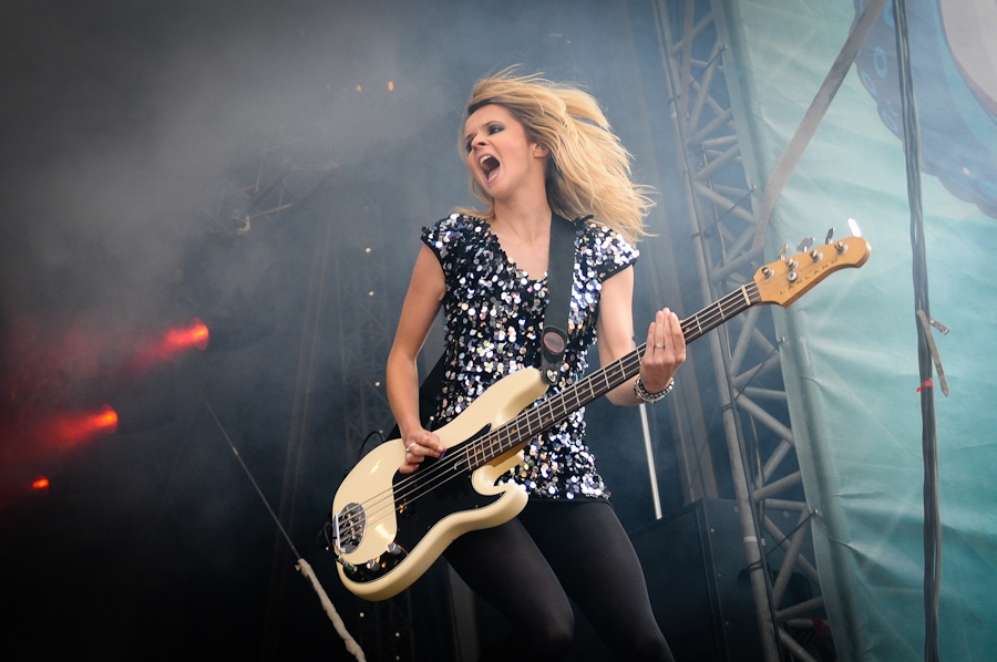 Nach Lynns Erkrankung kehren The Subways mächtig zurück. – The Subways, Rock Am See 2011