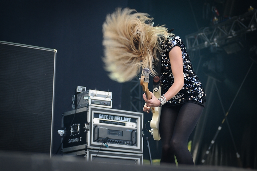 Nach Lynns Erkrankung kehren The Subways mächtig zurück. – The Subways, Rock Am See 2011