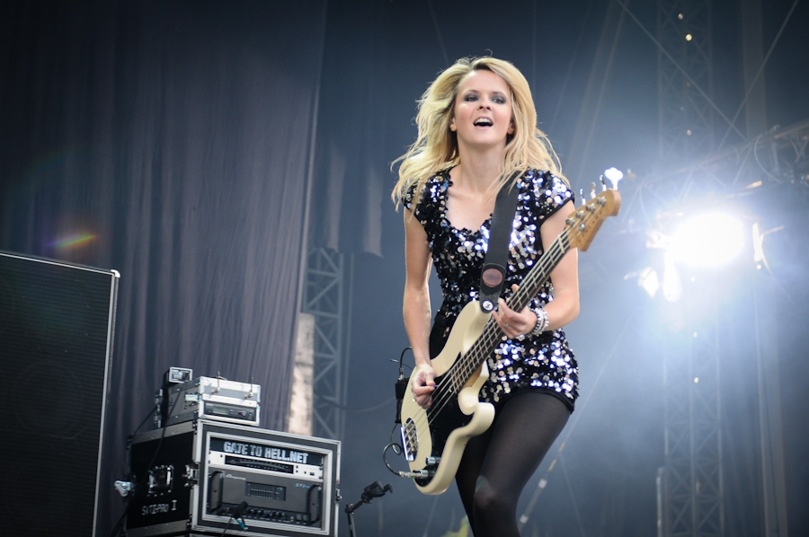 Nach Lynns Erkrankung kehren The Subways mächtig zurück. – The Subways, Rock Am See 2011