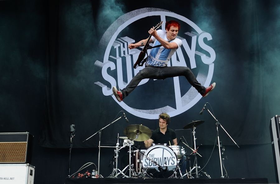 Nach Lynns Erkrankung kehren The Subways mächtig zurück. – The Subways, Rock Am See 2011