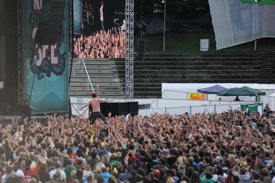 Nach Lynns Erkrankung kehren The Subways mächtig zurück. – The Subways, Rock Am See 2011