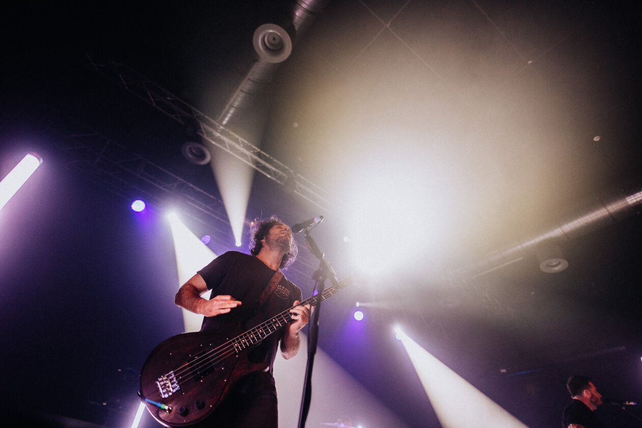 Live in der Hauptstadt: die Post-Hardcore-Größen um Dustin Kensrue. – Thrice.