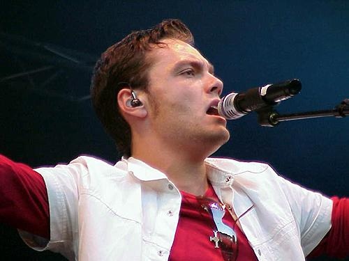 Tiziano Ferro – Der schöne Italiener 2002 auf dem Gurtenfestival bei Bern. – 