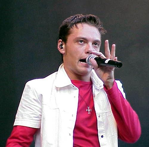 Tiziano Ferro – Der schöne Italiener 2002 auf dem Gurtenfestival bei Bern. – 