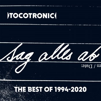 Tocotronic - Sag Alles Ab -The Best of 1994-2020 Artwork