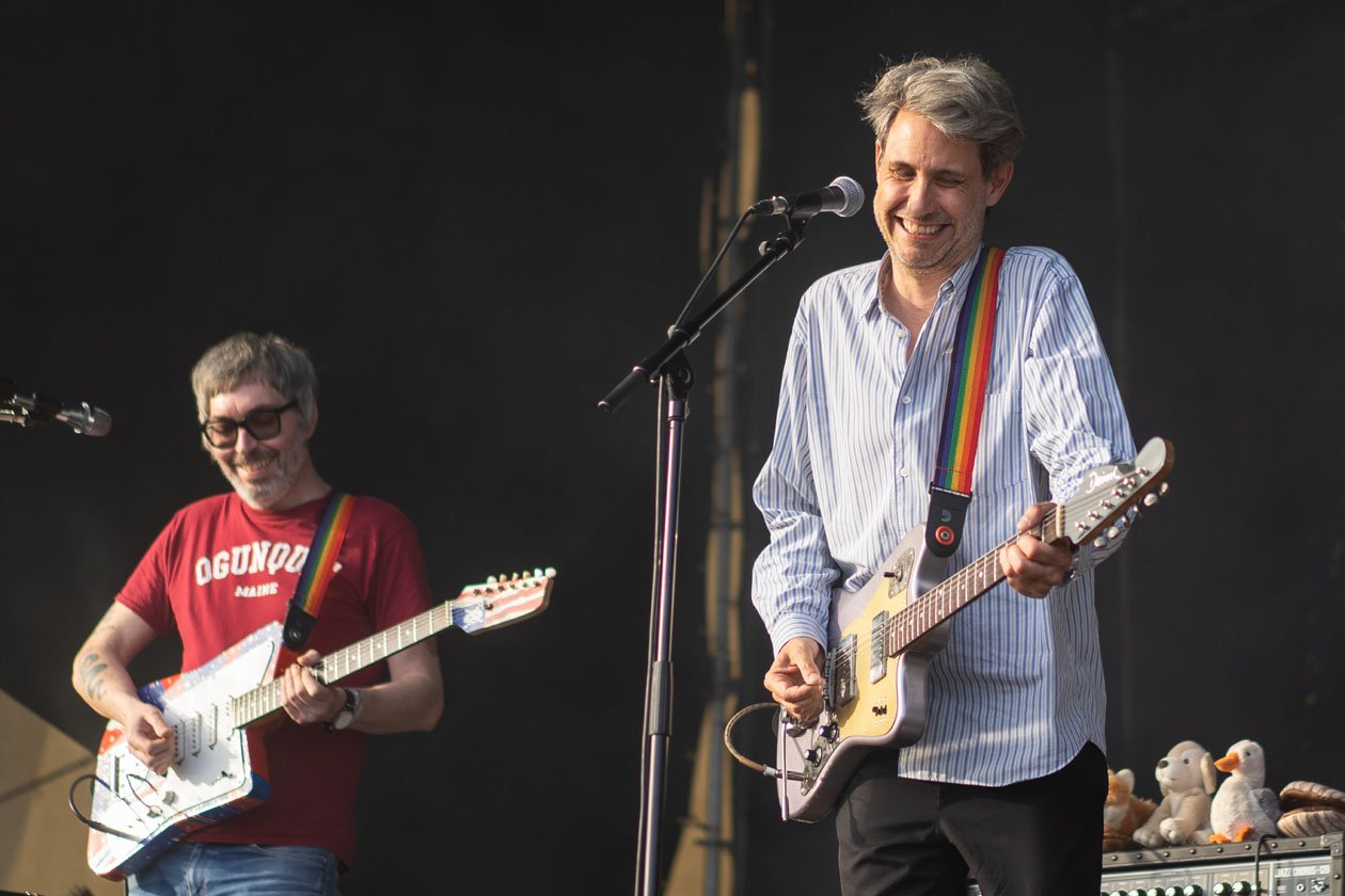 Die Tocos bei der vorerst letzten Ausgabe des sympathische Festivals im Südwesten. – Tocotronic.