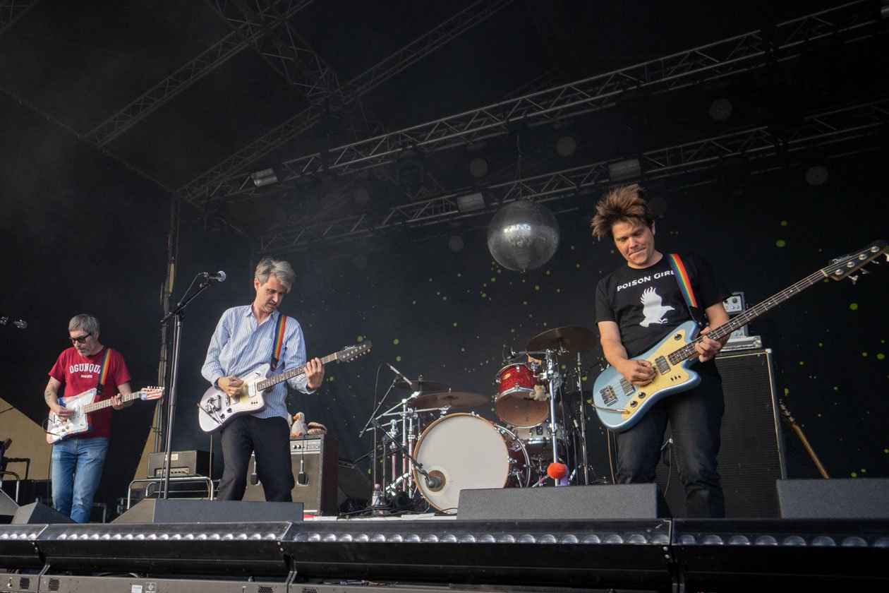 Die Tocos bei der vorerst letzten Ausgabe des sympathische Festivals im Südwesten. – Tocotronic.