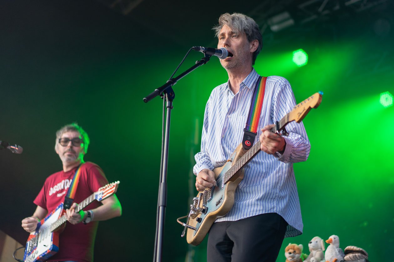 Die Tocos bei der vorerst letzten Ausgabe des sympathische Festivals im Südwesten. – Tocotronic.
