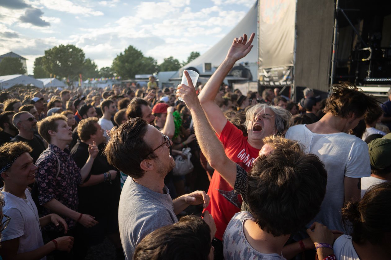 Tocotronic – Die Tocos bei der vorerst letzten Ausgabe des sympathische Festivals im Südwesten. – Fans.