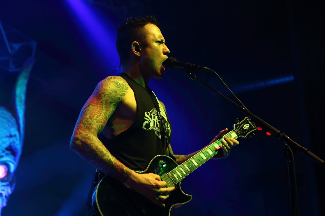 Trivium – Matt Heafy und Co. auf Tour mit Sikth und Shvpes. – Huxleys Neue Welt.