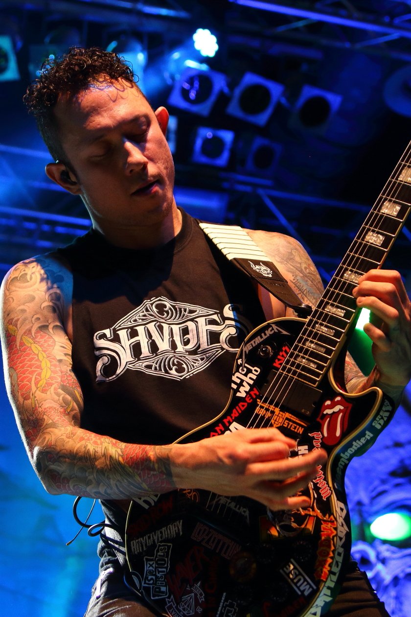 Trivium – Matt Heafy und Co. auf Tour mit Sikth und Shvpes. – Viele alte Songs im Programm.