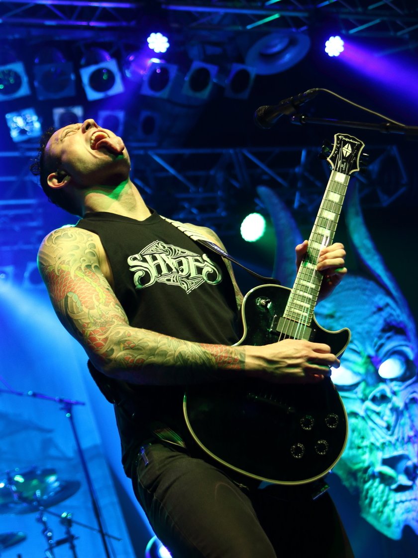 Trivium – Matt Heafy und Co. auf Tour mit Sikth und Shvpes. – Zunge rein, Junge!