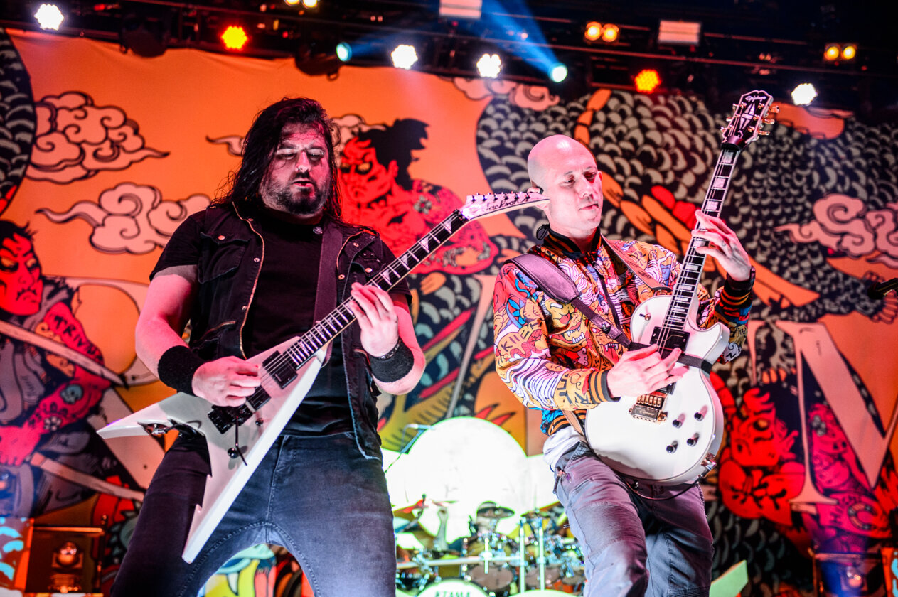 Matt Heafy und Band geben Gas. – Trivium.