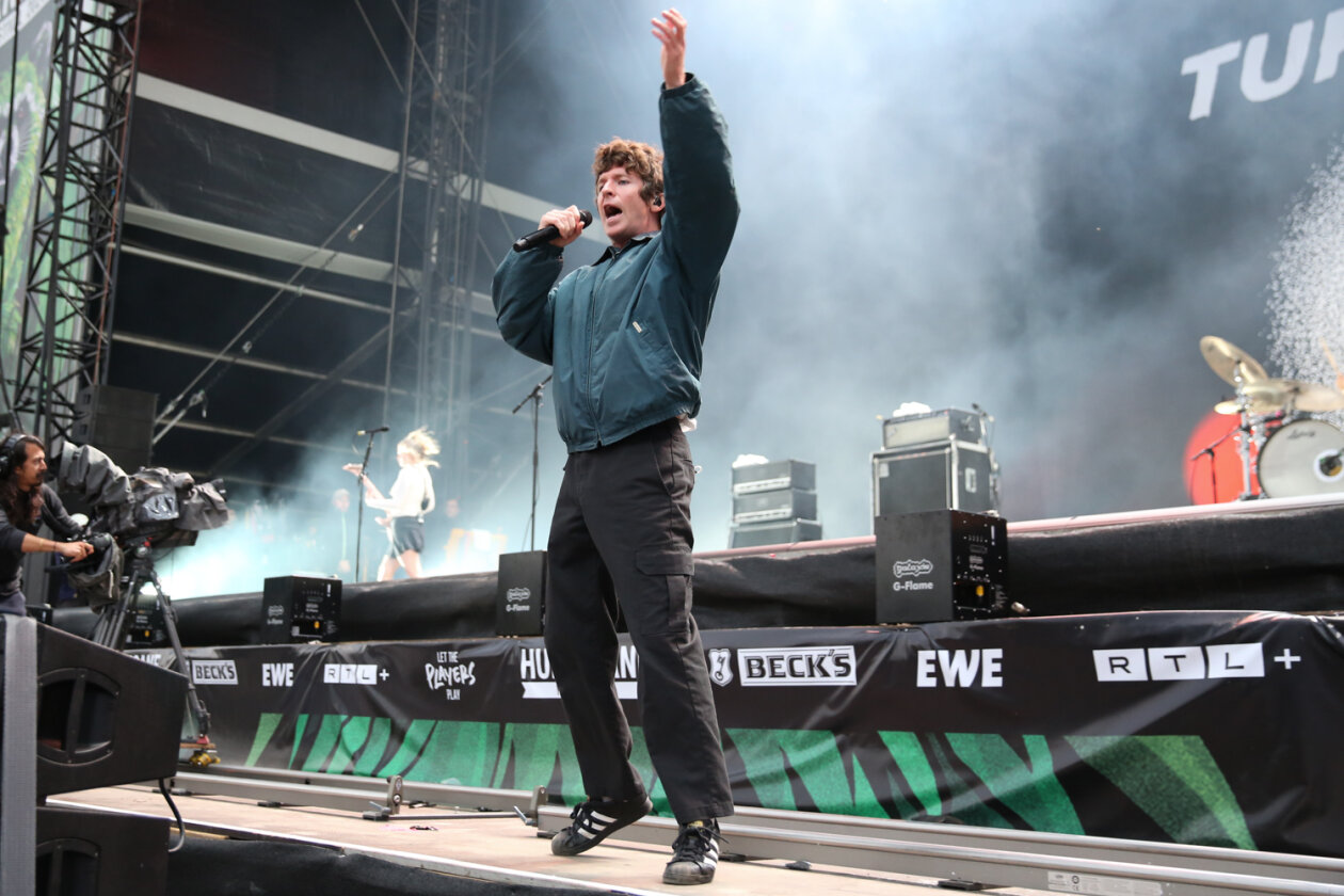 Schweißtreibendes Highlight am Samstag: die US-Hardcore-Band aus Baltimore. – Turnstile.