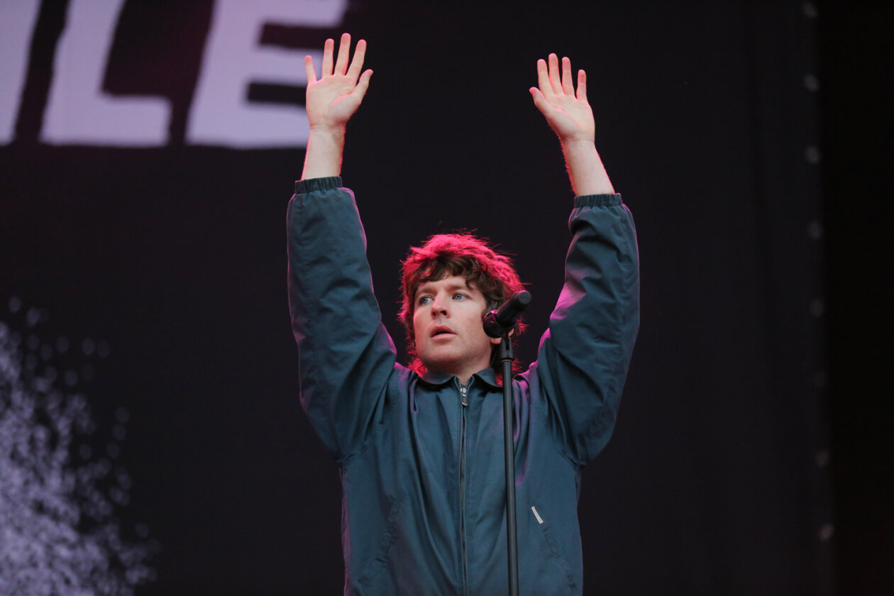Turnstile – Schweißtreibendes Highlight am Samstag: die US-Hardcore-Band aus Baltimore. – Brendan Yates.