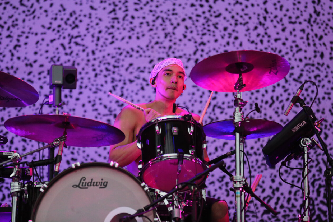 Turnstile – Schweißtreibendes Highlight am Samstag: die US-Hardcore-Band aus Baltimore. – Daniel Fang.