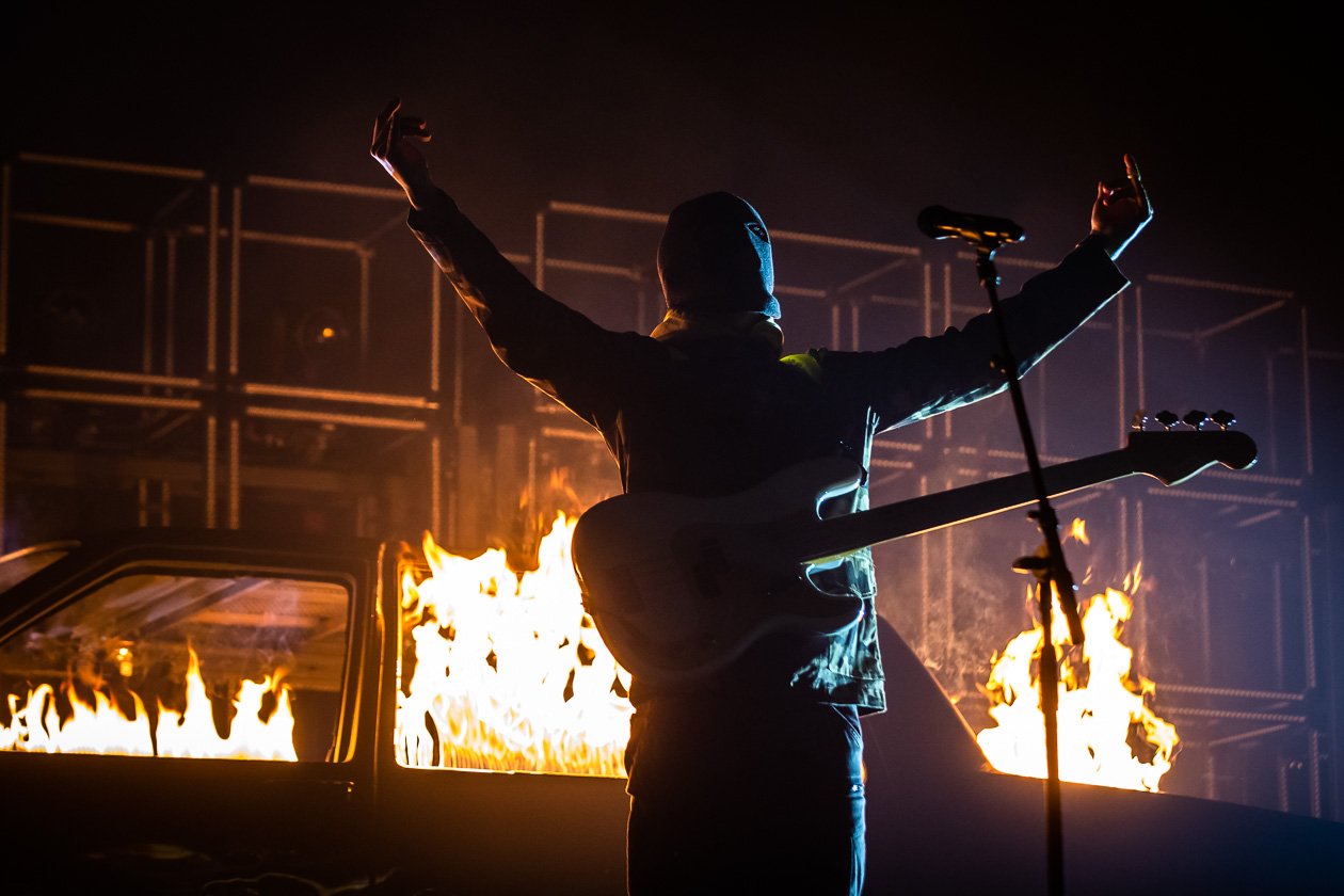 Zwei Mann on stage und die Arena voll. – Twenty One Pilots.