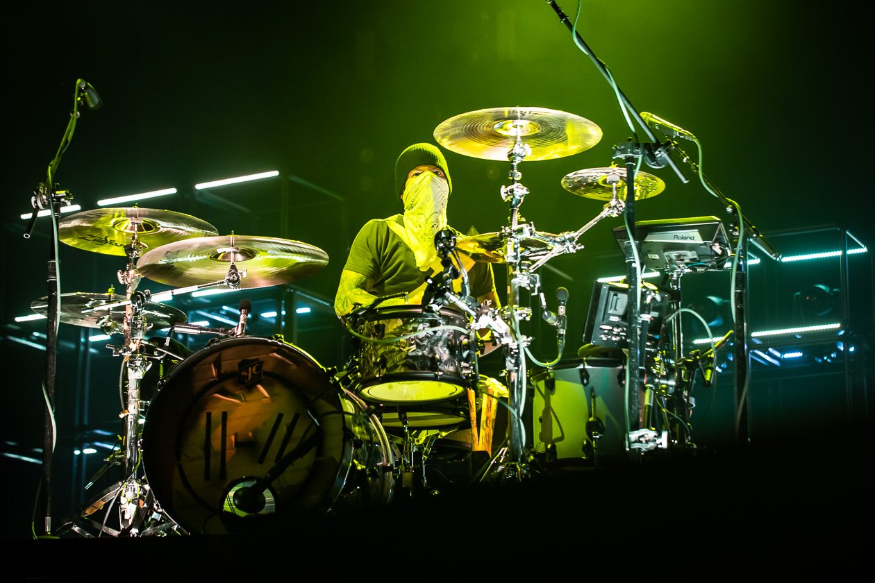 Zwei Mann on stage und die Arena voll. – Twenty One Pilots.