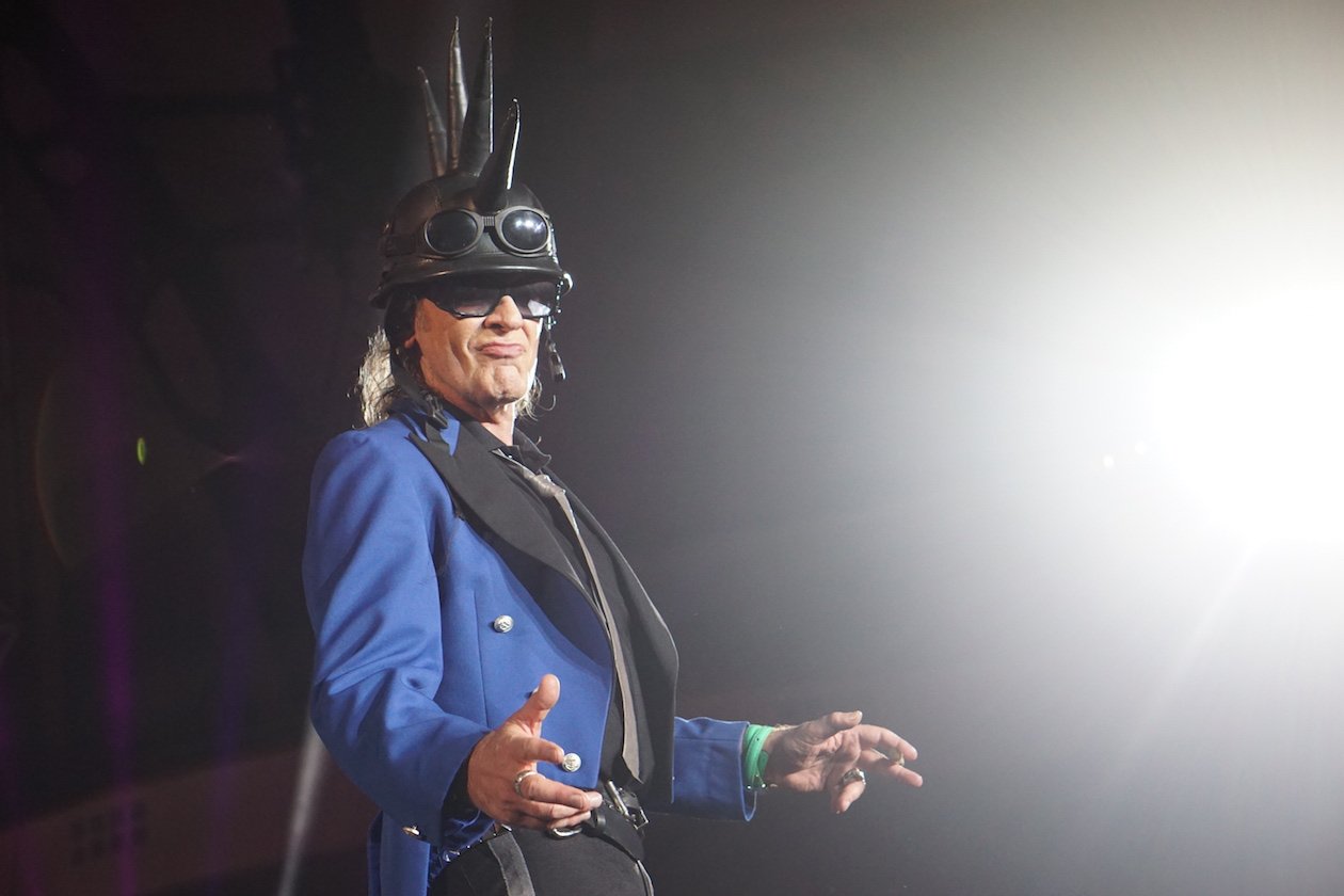 Zwei Abende nacheinander ausverkauft: Der Panikpräsident in Bestform. – Udo Lindenberg.