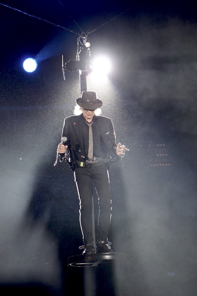 Udo Lindenberg – Zwei Abende nacheinander ausverkauft: Der Panikpräsident in Bestform. – Pünktlich schwebte er ein.