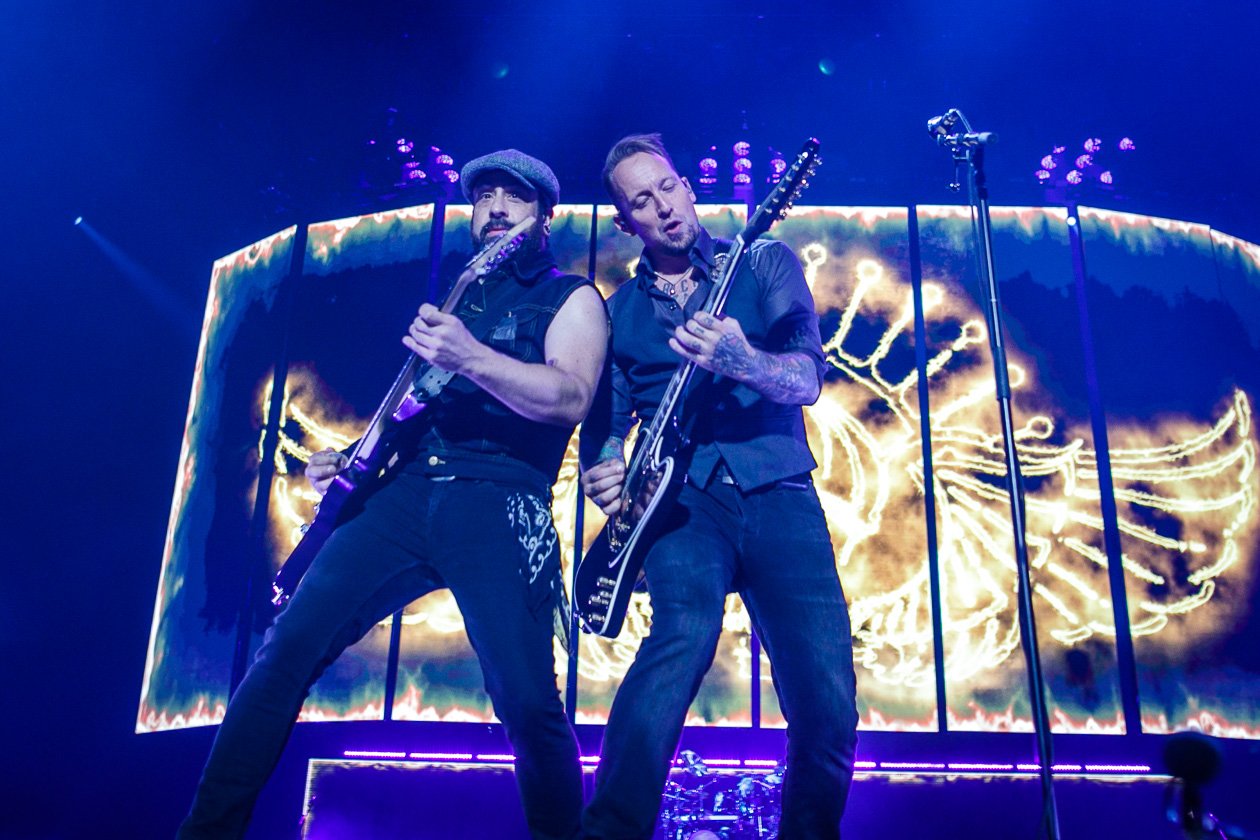 Mit der aktuellen Scheibe "Rewind, Replay, Rebound" zu Gast in der Hauptstadt. – Volbeat.