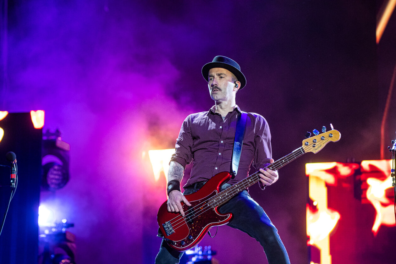 Volbeat – Die Dänen gaben am letzten und Metal-lastigen Festivaltag den Headliner. – Kaspar Boye Larsen.