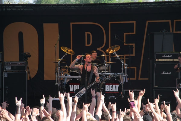 Volbeat – Die Dänen waren der heimliche Headliner am Sonntag. – 