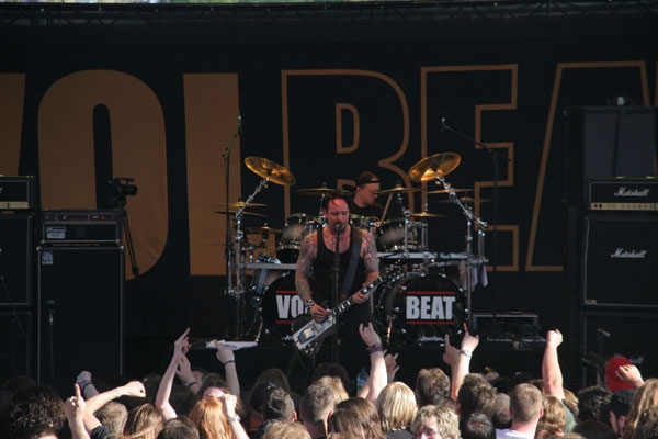 Volbeat – Die Dänen waren der heimliche Headliner am Sonntag. – 