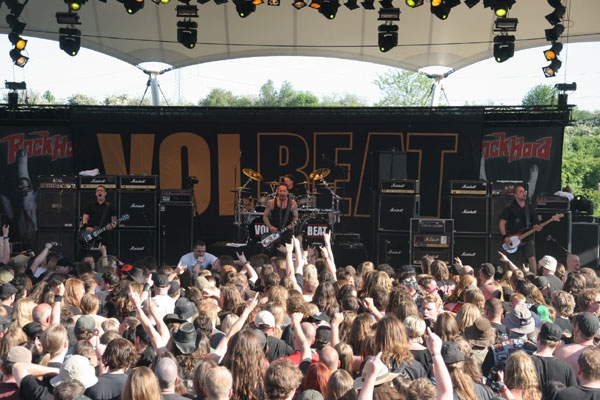 Volbeat – Die Dänen waren der heimliche Headliner am Sonntag. – 