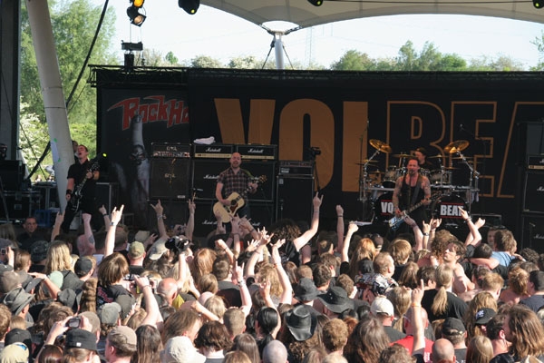 Volbeat – Die Dänen waren der heimliche Headliner am Sonntag. – 