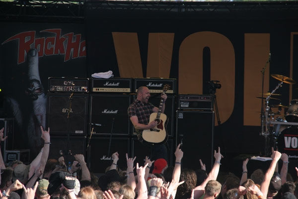 Volbeat – Die Dänen waren der heimliche Headliner am Sonntag. – 