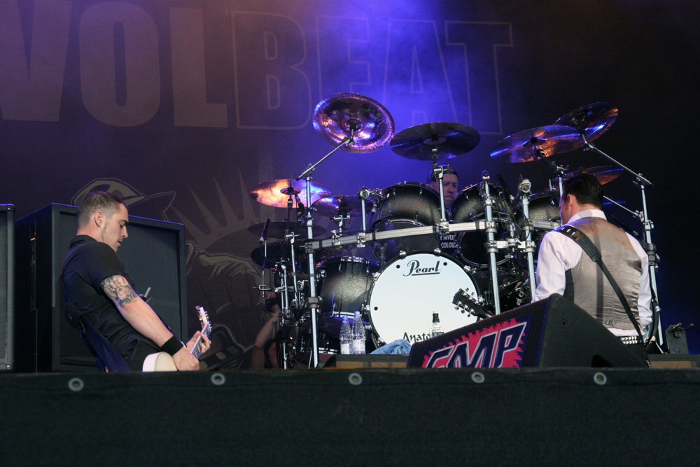 Der heimliche Headliner des Summer Breeze 2009. – Volbeat