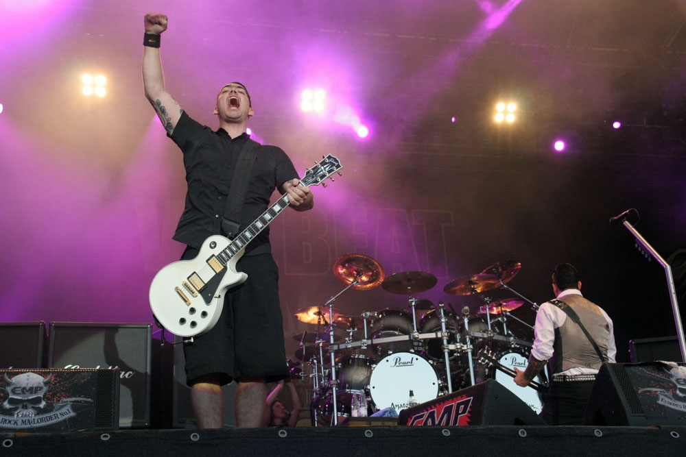 Der heimliche Headliner des Summer Breeze 2009. – Volbeat