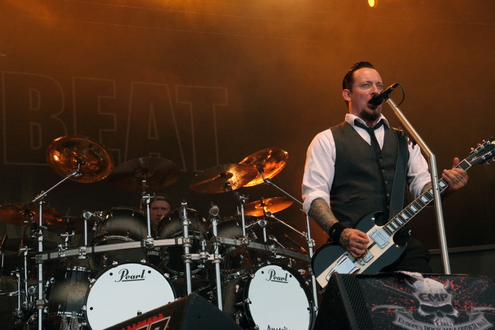 Der heimliche Headliner des Summer Breeze 2009. – Volbeat