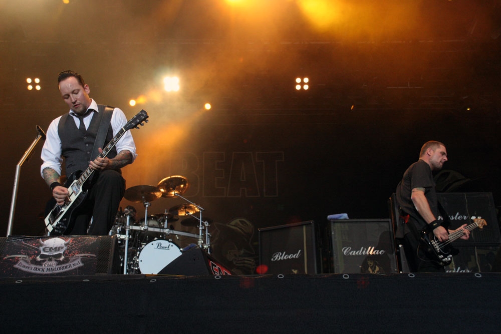 Der heimliche Headliner des Summer Breeze 2009. – Volbeat