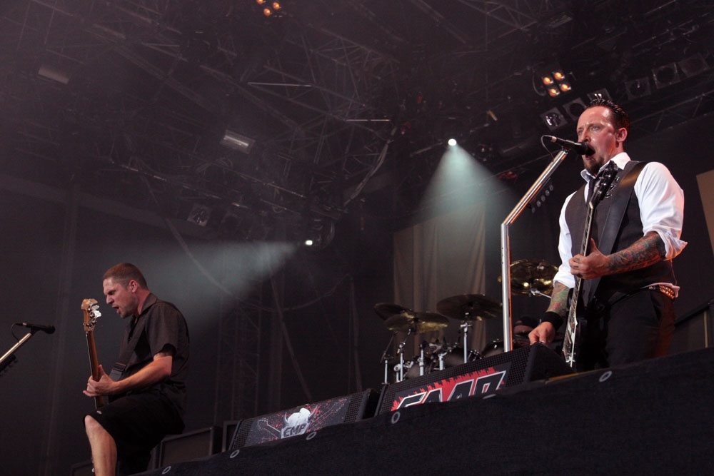 Der heimliche Headliner des Summer Breeze 2009. – Volbeat