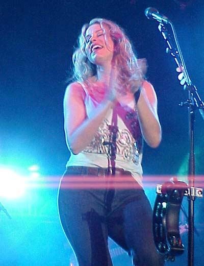 Vonda Shepard – Gute Stimmung beim Zeltfestival Konstanz 2002 – 