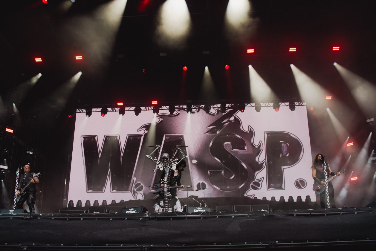 Spielten am Samstag auf: Die Metal-Veteranen aus Los Angeles. – W.A.S.P.