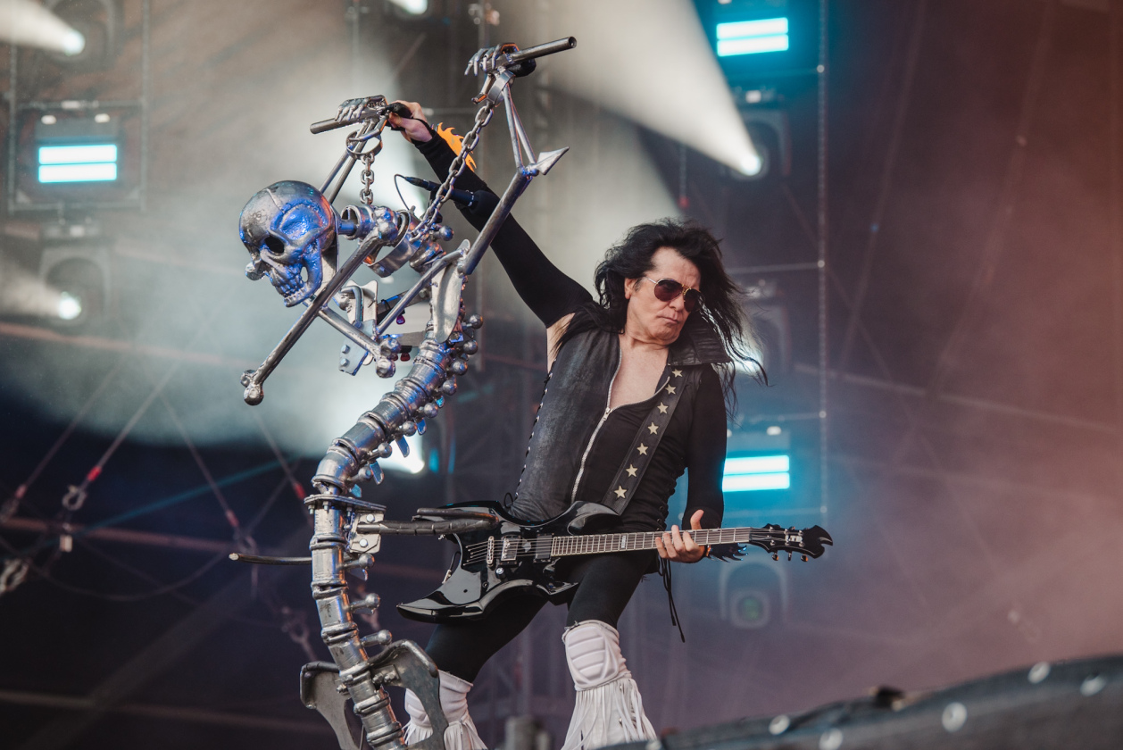 W.A.S.P. – Spielten am Samstag auf: Die Metal-Veteranen aus Los Angeles. – Blackie Lawless.