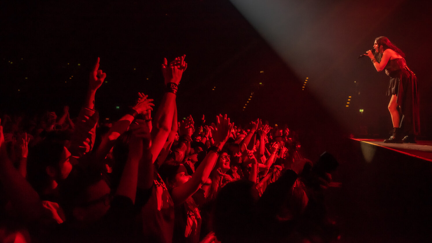 Auf "Worlds Collide"-Doppeltour mit Evaescence. – Within Temptation.
