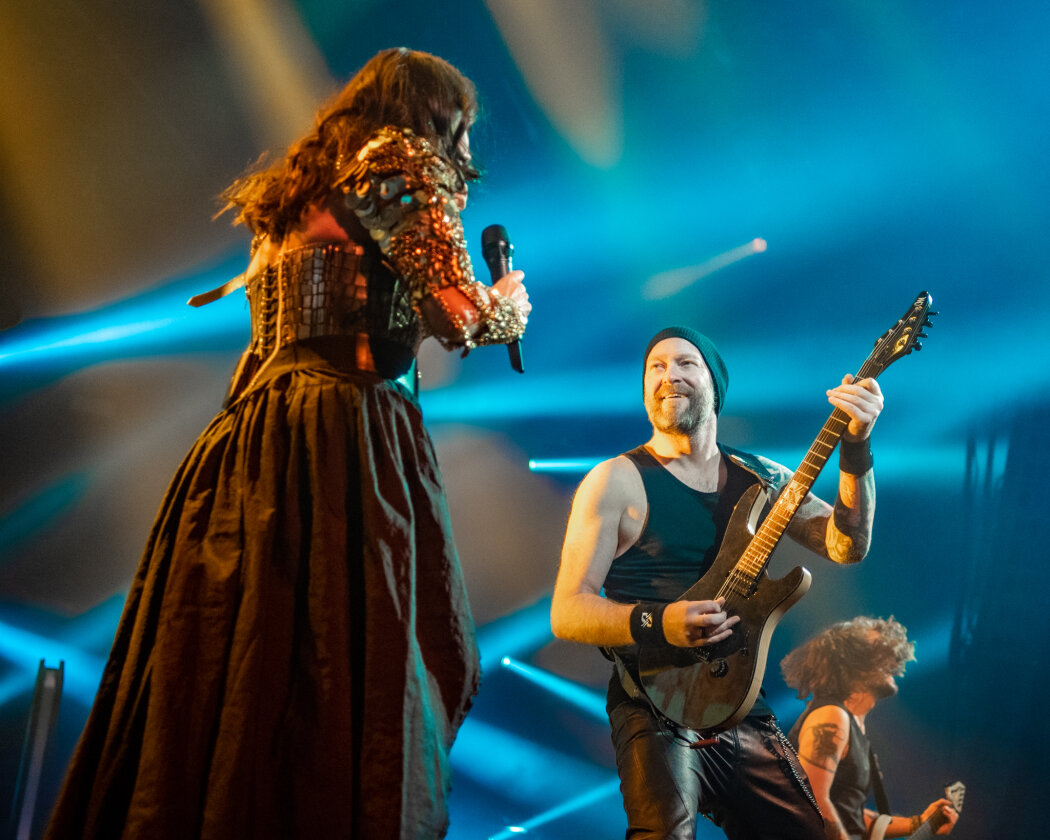 Auf "Worlds Collide"-Doppeltour mit Evaescence. – Within Temptation.