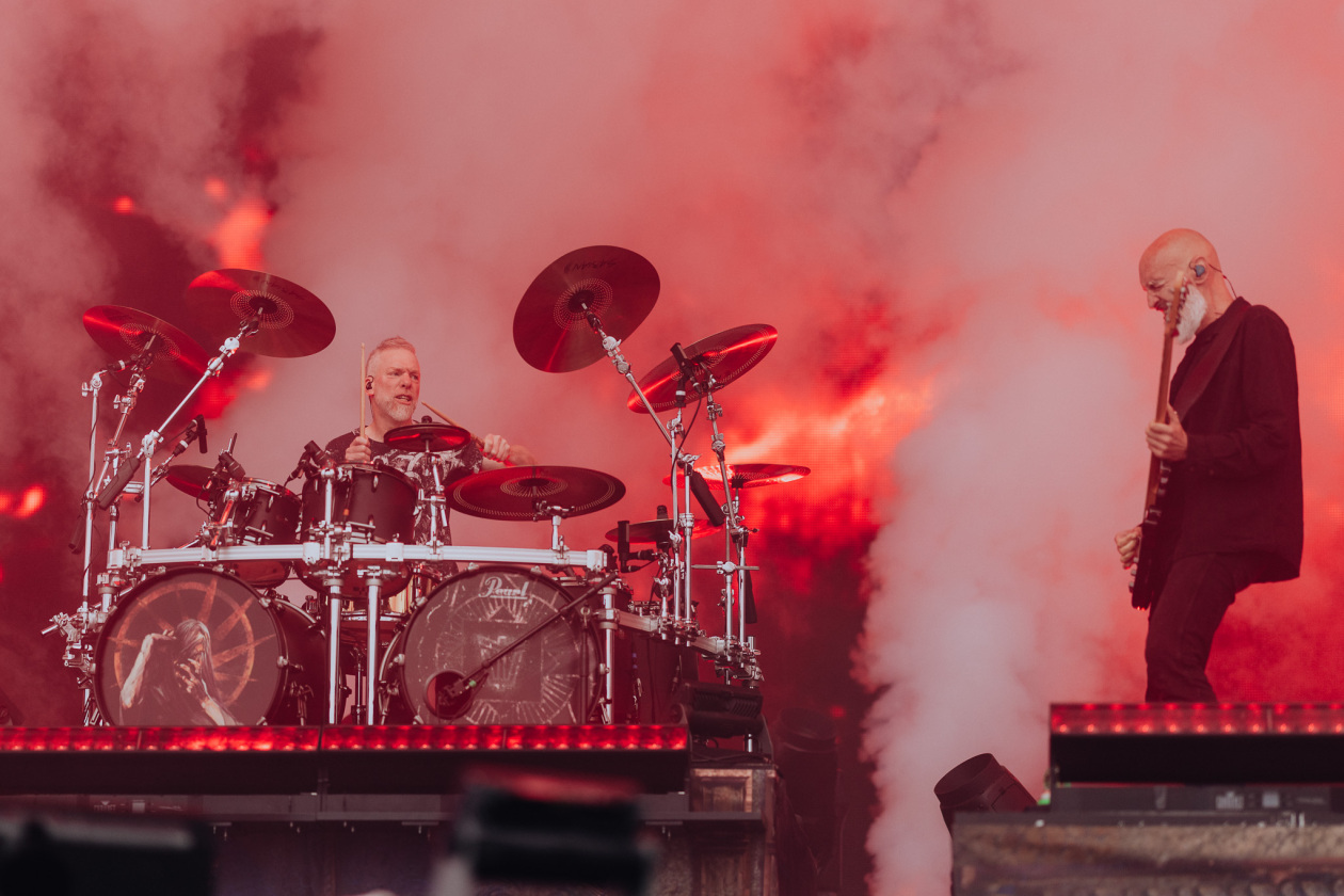 Die Symphonic-Metal-Größen aus den Niederlanden  am Festivalfreitag. – Within Temptation.